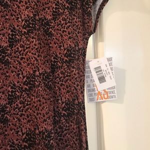 LulaRoe XS Maria dress LEOPARD
